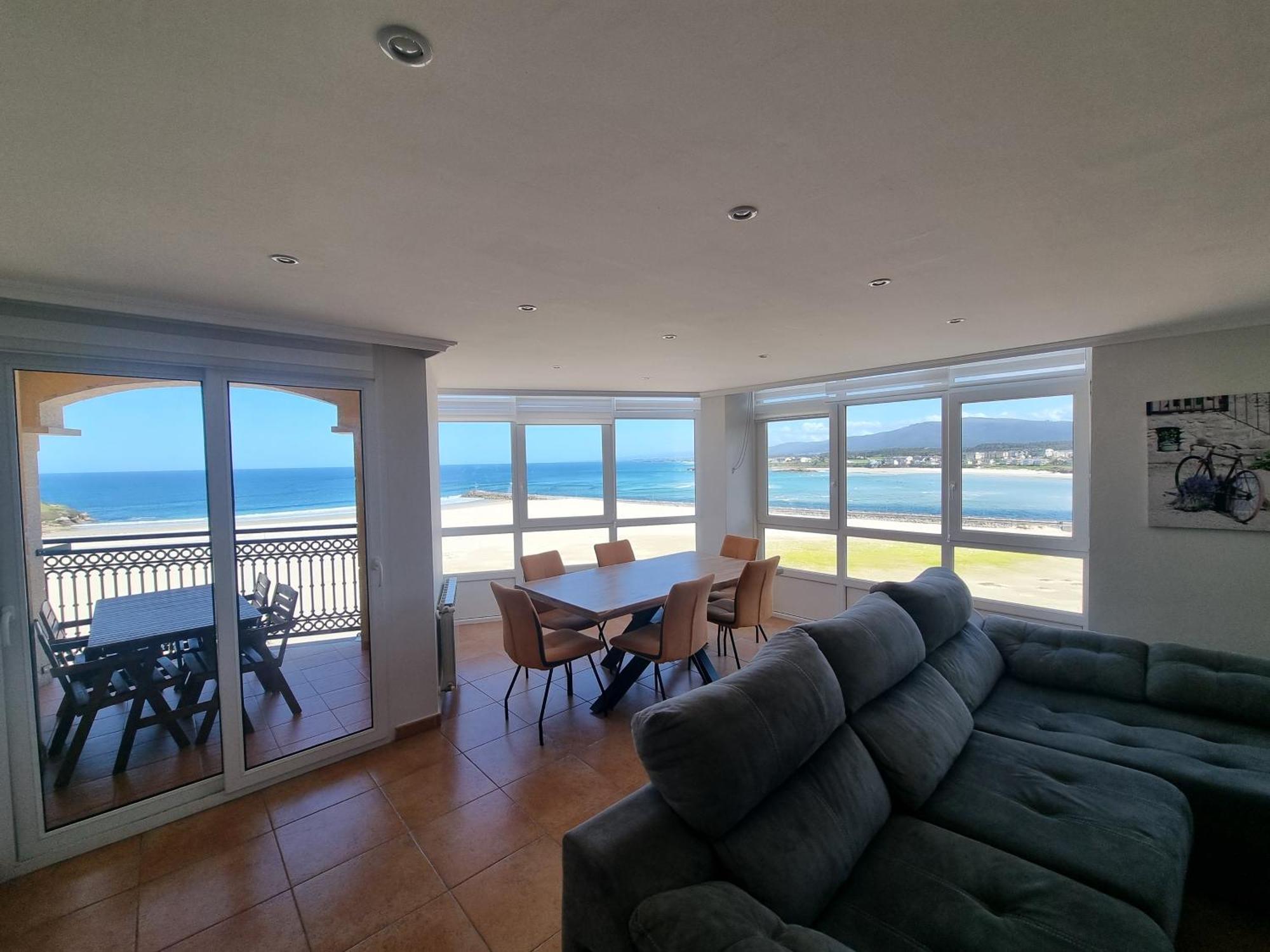Duplex 4 Dormitorios En Playa Rapadoira Foz Esterno foto
