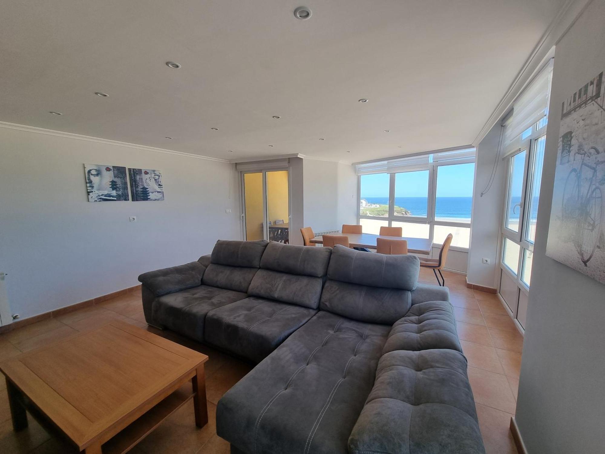 Duplex 4 Dormitorios En Playa Rapadoira Foz Esterno foto